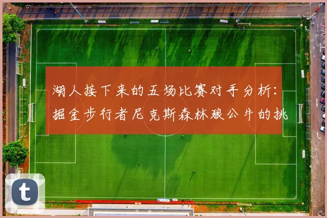 湖人接下来的五场比赛对手分析：掘金步行者尼克斯森林狼公牛的挑战与机遇