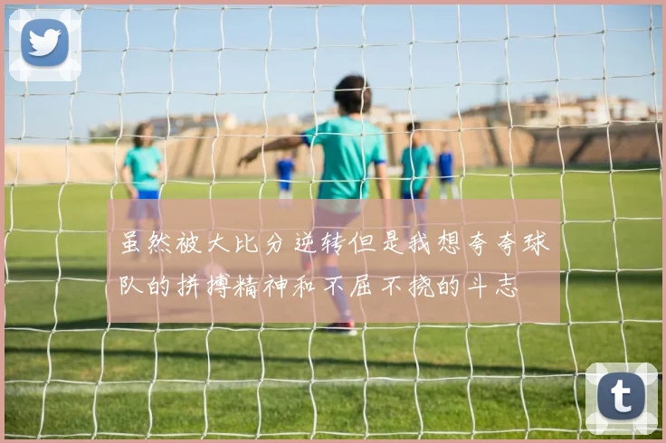 虽然被大比分逆转但是我想夸夸球队的拼搏精神和不屈不挠的斗志